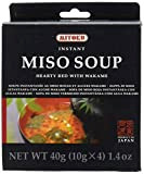 Probios Soupe au Miso Rouge Avec Wakame Bio 4X10g