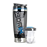 PROMiXX Pro Shaker Bottle (édition iX-R) - Rechargeable, Puissant pour des shakes Protéinés Lisses - Comprend un Stockage Supplémentaire - ...