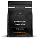 Protéine de Soja 90 (Isolat) en Poudre | 100% D'Origine Végétale | Faible Teneur en Matières Grasses | Sans Sucre ...