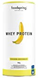 Protéine en Poudre Whey foodspring Banane - Avec 24g de protéines pour la prise de muscle, parfaite solubilité, issu de ...