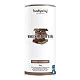 Protéine en Poudre Whey foodspring Chocolat - Avec 24g de protéines pour la prise de muscle, parfaite solubilité, issu de ...