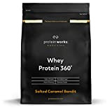 Protéine Whey 360 en poudre | Caramel Salé | Sans sucre ajouté et à faible teneur en matières grasses | ...