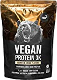 Protéines Vegan 3K 1kg - Cookies Cream - 70% de Protéines à base de 3 composants végétaux - Protéine végétale ...