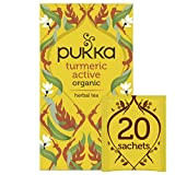 PUKKA Tisane curcuma tonique - 20 sachets Bio -