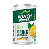 PUNCH POWER - Biodrink Recovery - Orange - Pot 400 g - Riche en protéines - Contient des Glucides - ...