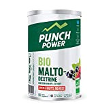 PUNCH POWER - BioMaltoDextrine - Fruits Rouges - Pot 500 g - Biomaltodextrine - Boisson avant l'effort - Recharge Glucidique ...
