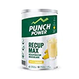 PUNCH POWER - Récup Max - Banane - 480 g - Récupération Musculaire - Extrait de Stévia - Protéines et ...