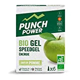 PUNCH POWER - SPEEDGEL Pomme - Boîte 6 gels x 25 g - Gel Energetique d'Endurance - Bio - Sans ...