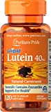 Puritan's Pride Lutein 40 mg with Zeaxanthin-120 Softgels