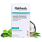 Qikfresh - Cure de “pulling”, 140ml (14 sachets x 10 ml) | Extraction d'huile de noix de coco biologique et ...