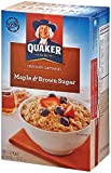 Quaker Instant Oatmeal Maple & Brown Sugar by Quaker Foods