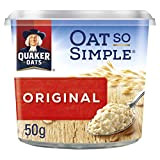 Quaker Oat So Simple Express Pot Original Porridge 50 g (Pack of 8)