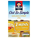 Quaker Oat So Simple Golden Syrup 10 x 36g