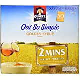 Quaker Oats avoine or So Simple sirop Flavour - 1 x 50 sachets