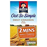 Quaker Oats Oat So Simple Sweet Cinnamon Porridge 10 X 33G