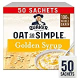 Quaker Oats So Simple Golden Syrup Flocons d'avoine avec sirop de sucre 50X 36G