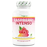 Raspberry Intenso - 180 capsules - Hautement dosé : 1200 mg d'extrait de cétone de framboise véritable 10:1 (équivalent à ...