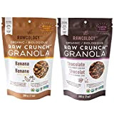 Rawcology - Pack de 2 Granolas Keto | Chocolat Banane | 100% Organique & Naturel | Granola Healthy | Sans ...