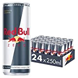 Red Bull Energy Drink Zero Calories, Lot de 24, jetables (24 x 250 ml)