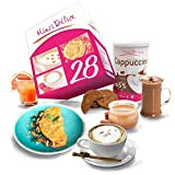 Régime Minceur Hyperprotéiné 28j Petit déjeuner Cappuccino Pack 66 produits et 1 shaker offert - perte de poids optimisée en ...