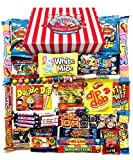 Retro Sweets Gift Box! Candy Striped Sweet Hamper 770g
