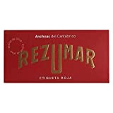 Rezumar - Label Rouge - Filets d'Anchois de la Mer Cantabrique à l'Huile d'Olive - 50 g