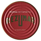 Rezumar - Label Rouge - Filets d'Anchois de la Mer Cantabrique à l'Huile d'Olive - 520 g