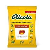 Ricola - Bonbons Suisses aux Plantes - Recette Originale aux 13 Plantes - Menthe, Sureau Guimauve, Thym, Sauge - Sans ...