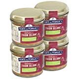 Rillettes de thon au piment d'espelette bio Pointe de Penmarc'h le lot de 4 verrines de 100 g - Livraison ...