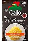 Riso Gallo Risotto Pronto à la Milanaise 210 g Lot de 3