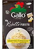 Riso Gallo Risotto Pronto aux Quatre Fromages 210 g - Lot de 3