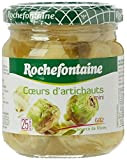 Rochefontaine Mini coeurs d'artichauts, calibre 10/20 - Le pot de 105g, poids net égoutté