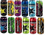 Rockstar Energy Drink variétés différentes boîtes 12 x 0,5 litre