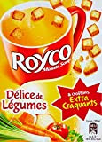 Royco Délice de Légumes & Croûtons à l'Ail Extra Croquants 3 sachets