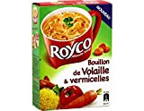 Royco Soupe instantanée, bouillon de volaille et vermicelles - Les 3 sachets, 60g