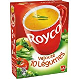 Royco Soupe instantanée, velouté 10 légumes - Les 4 sachets, 50g