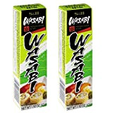 S&B LOT DE 2 Wasabi en tube - Moutarde japonaise - Assaisonnement pour sushis et makis - Marque S&B - ...