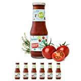 S&F - Sauce Ketchup pour Enfants (x6) - 100% Bio - Sans Additifs - 3x moins de Sucre - 300g