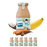 S&F - Smoothie bio - Banane, Noix de Coco et Cannelle x6 - Sans Sucre Ajouté - Sans Lactose - ...