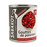 SABAROT Goutte de Poivron Boîte 4/4 0.79 kg