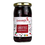 Sabarot - Griottes dénoyautées en bocal 175g