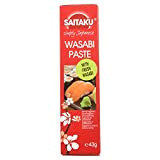 SAITAKU Pâte de wasabi | condiment épicé | Makis et sushis | Japonais | 43g - Lot de 4