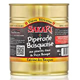 Sakari - Piperade Basquaise Aux Piments Doux Du Pays Basque 800 G