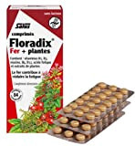 Salus Floradix® Fer + Plantes - Formule Anti-Fatigue Riche en Fer - 84 comprimés