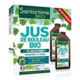 Santarome Bio - Jus de Bouleau Bio | Complément Alimentaire Détox et Elimination | Draine & Détoxifie - Légèreté & ...
