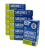 Sardines à l'huile d'olive 12 x 120g/85g