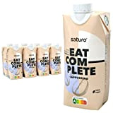 Saturo Cappuccino Substitut de Repas Complet Diététique Prêt à Consommer Riche en Protéines, Vitamines et Minéraux ? Milk-Shake/ Smoothie pour ...