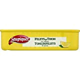 Saupiquet Filets de thon au citron - La boîte de 115g net égoutté