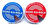 SCHO-KA-KOLA Chocolat mélangé à essayer au lait entier + chocolat noir par 100g