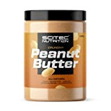 Scitec Nutrition Peanut Butter, Beurre de cacahuètes crunchy aves des morceaux de cacahuètes, vegan, source de protéines, sans sucre ajouté, ...